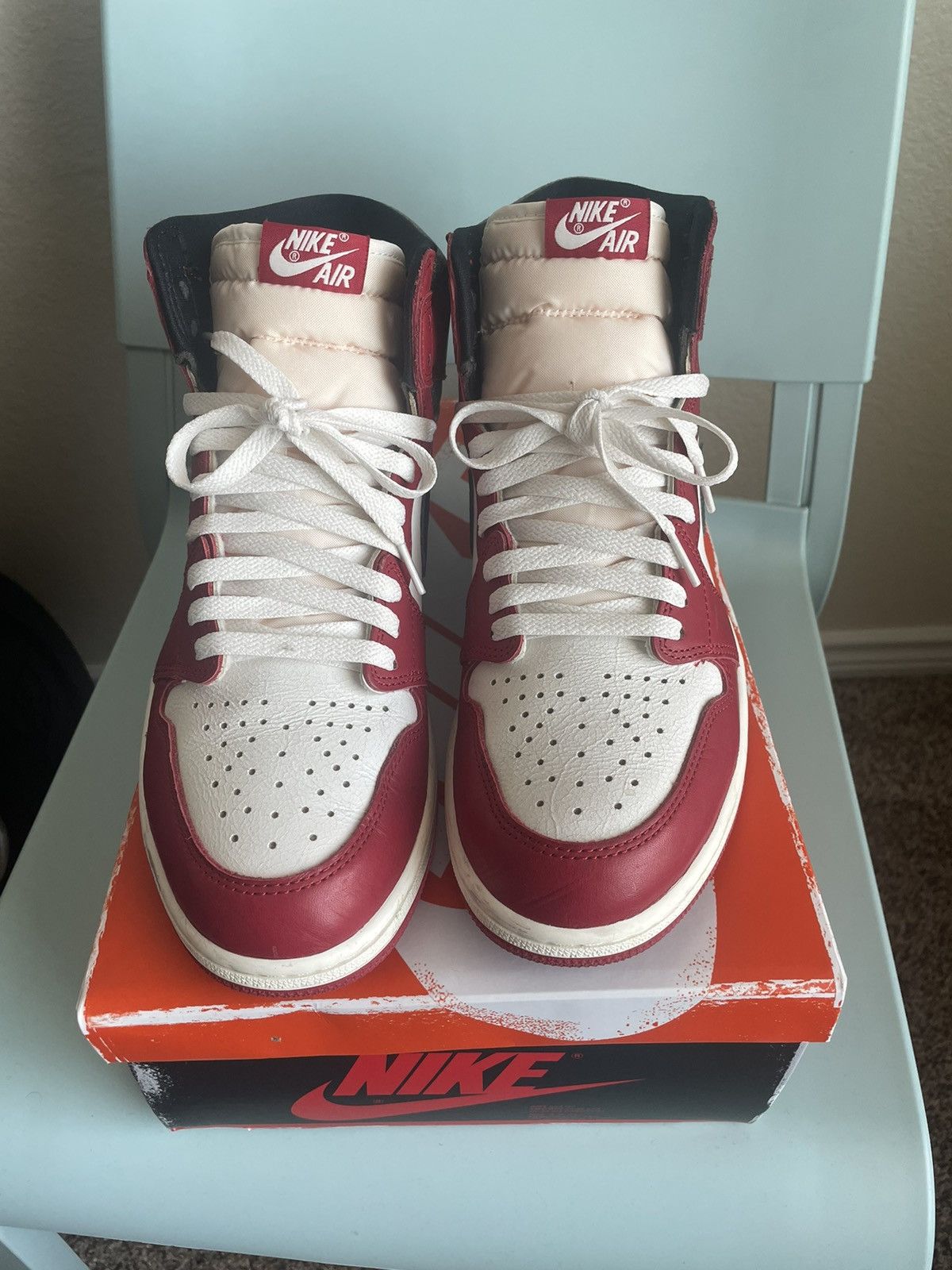 Jordan Brand × Nike Air Jordan 1 Chicago Lost and Found Grailed