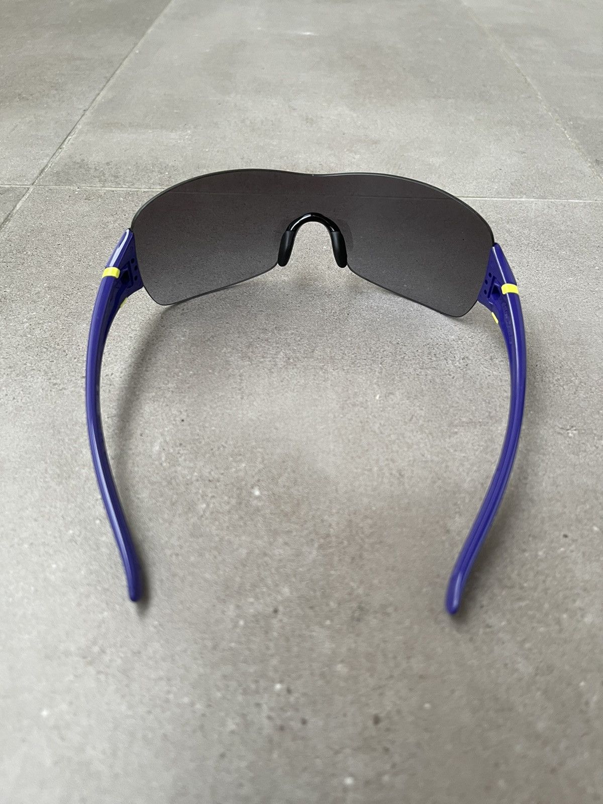 Oakley Oakley OO9141-17 "Miss Conduct" BlueYellow Shield Sunglasses Size ONE SIZE - 8 Thumbnail
