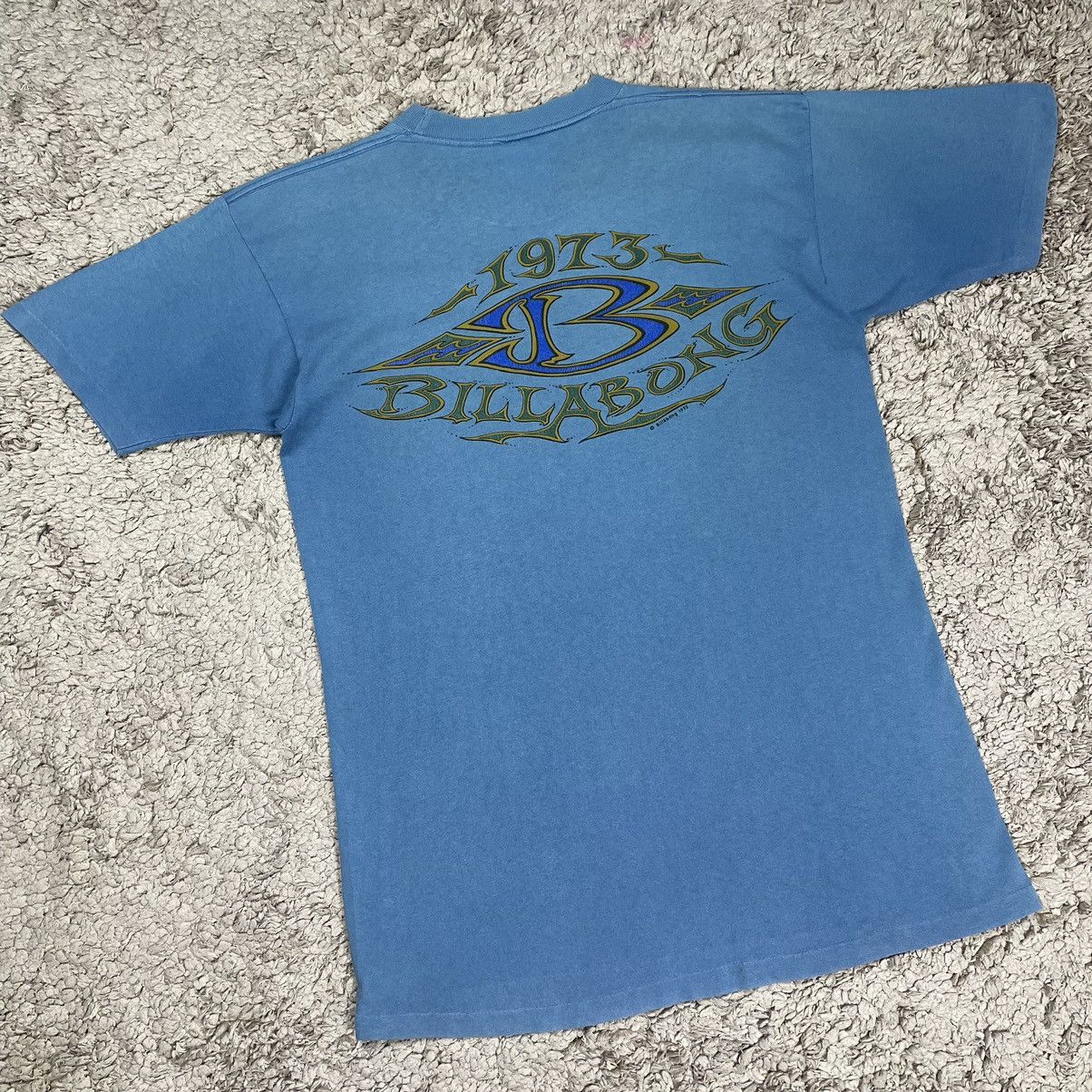 Billabong Vintage 90’s Billabong Big Logo T-shirt Size US M / EU 48-50 / 2 - 3 Thumbnail