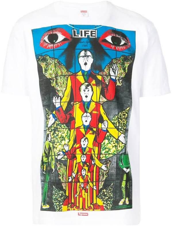Supreme Supreme Gilbert and George Death Tee White XL Size US XL / EU 56 / 4 - 1 Preview