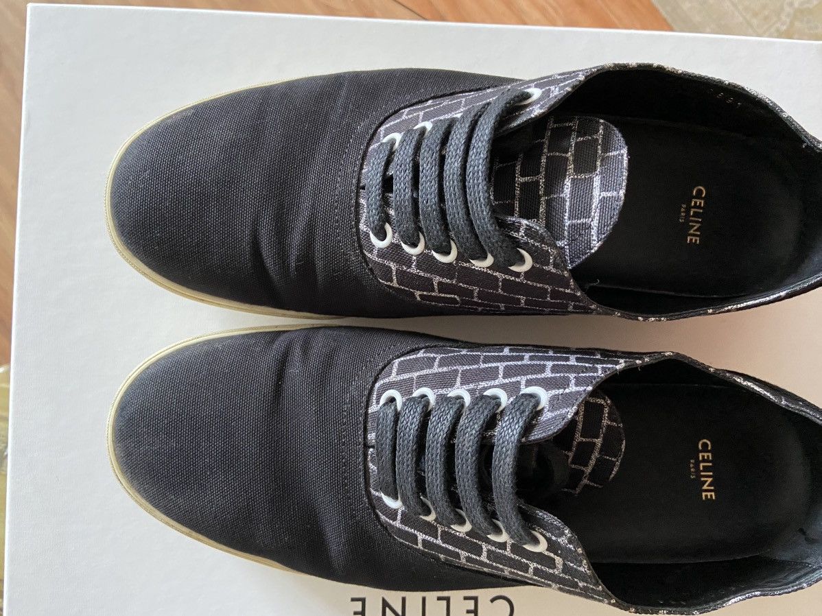 Celine black low top sneakers