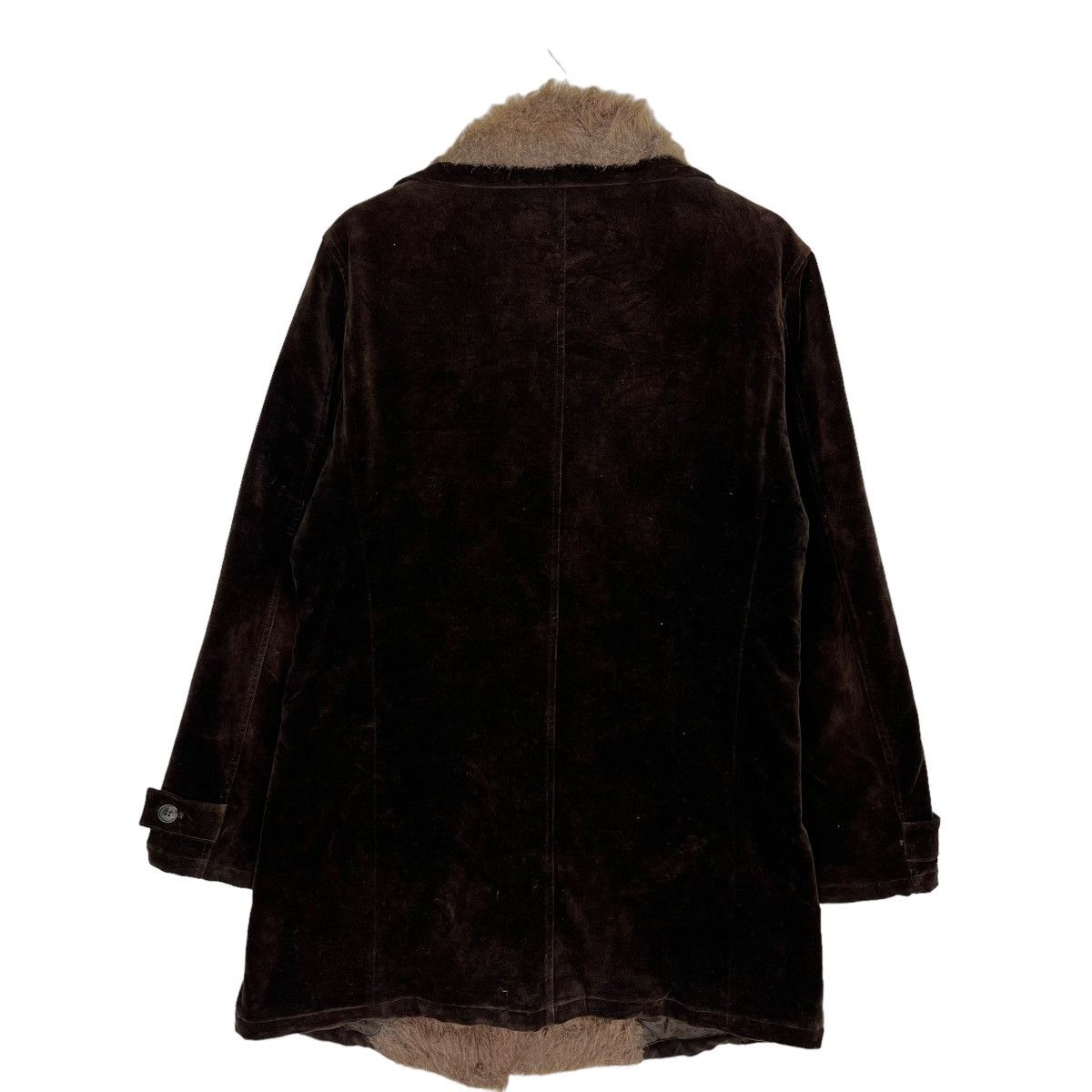 Tornado Mart 🔥 TORNADO MART FAUX FUR TRIM VELVET COAT JACKET Size US M / EU 48-50 / 2 - 7 Thumbnail