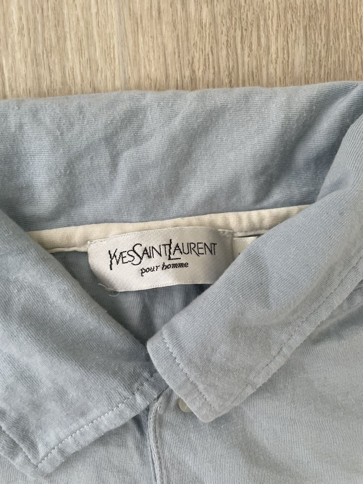 Yves Saint Laurent Vintage YSL polo shirt Size US L / EU 52-54 / 3 - 4 Thumbnail