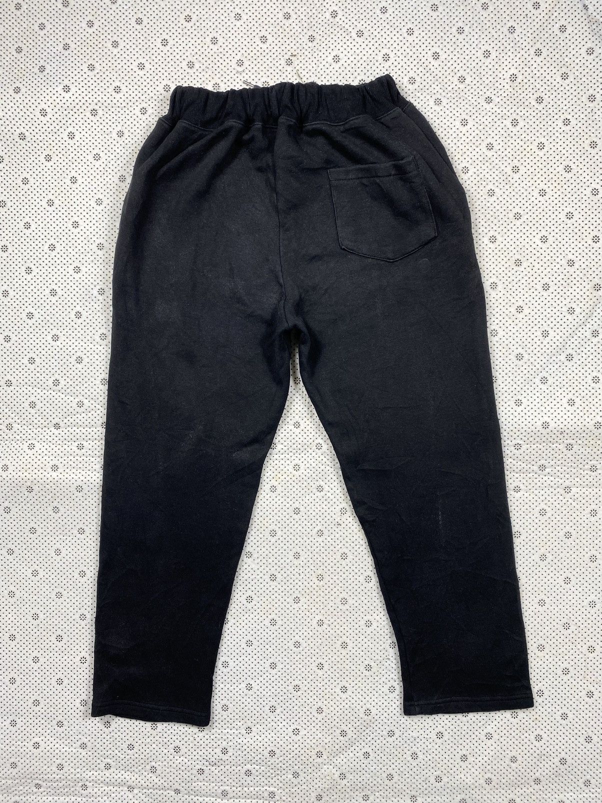 Japanese Brand Joggerpant With Iconic Heavymetal Band Font Size US 35 - 2 Thumbnail