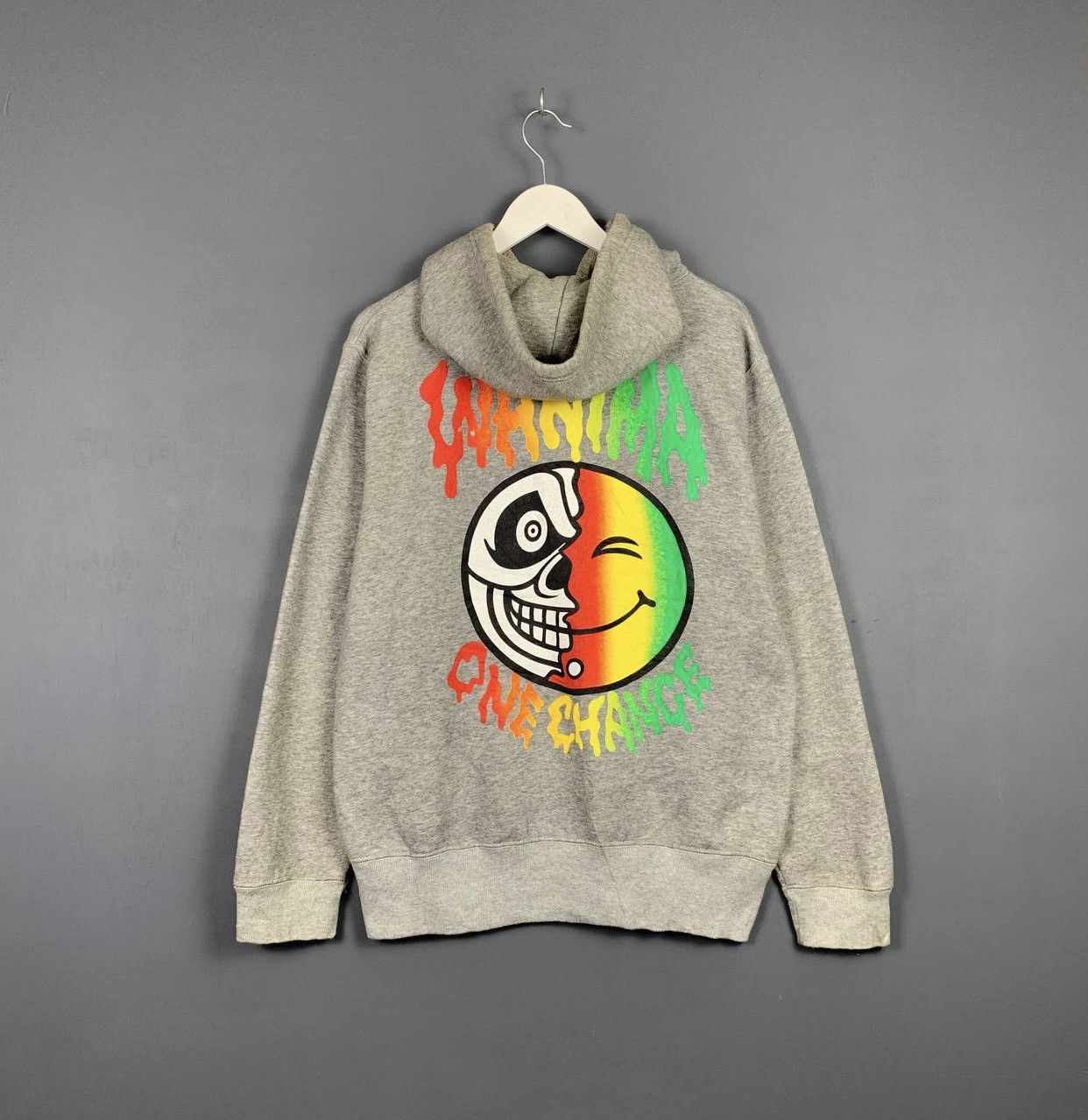 Wanima No Image Felt Thing Big Logo Hoodie