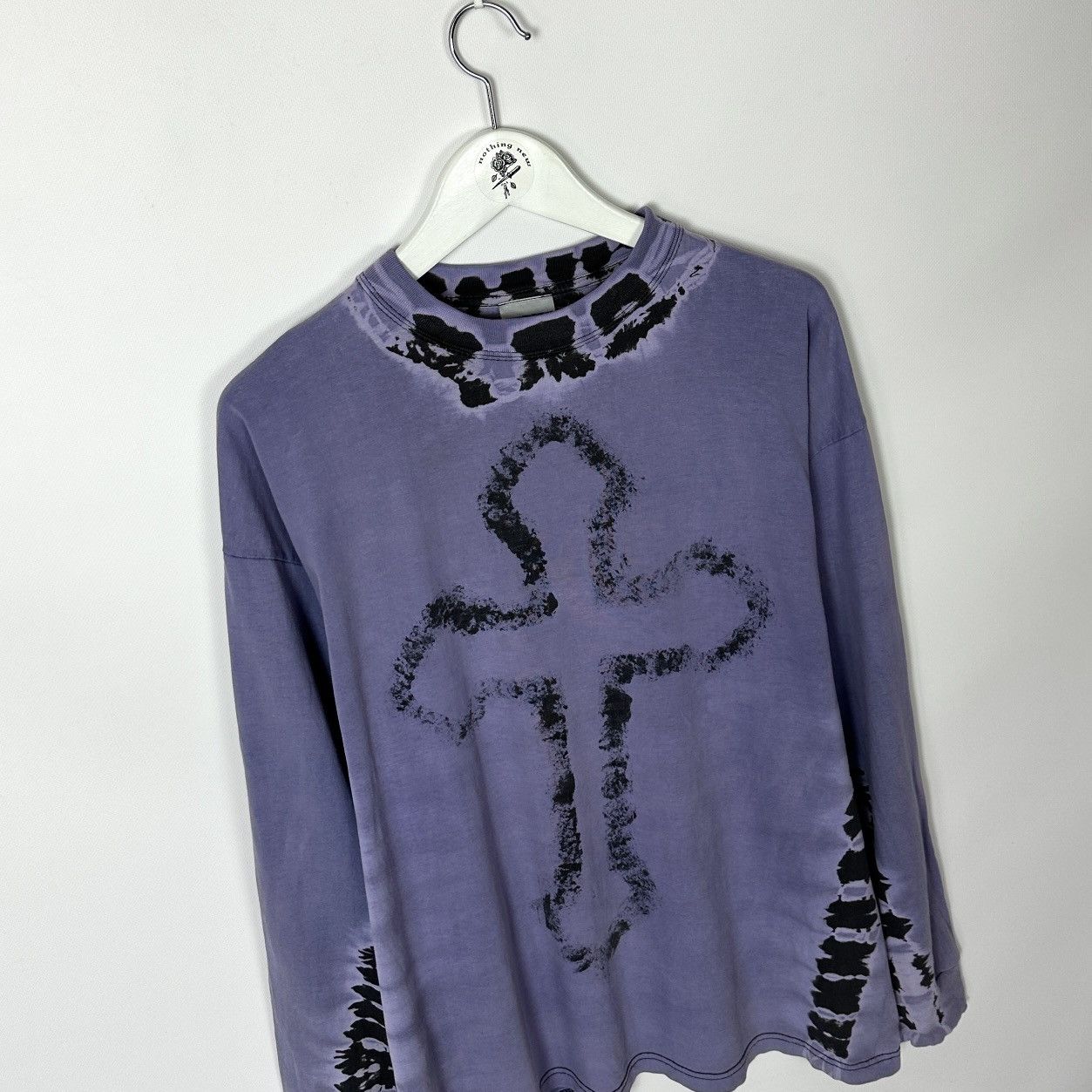 Other Vintage Dyed OnArrival Cross TieDye AvantGarde y2k longsleev Size US XL / EU 56 / 4 - 5 Thumbnail