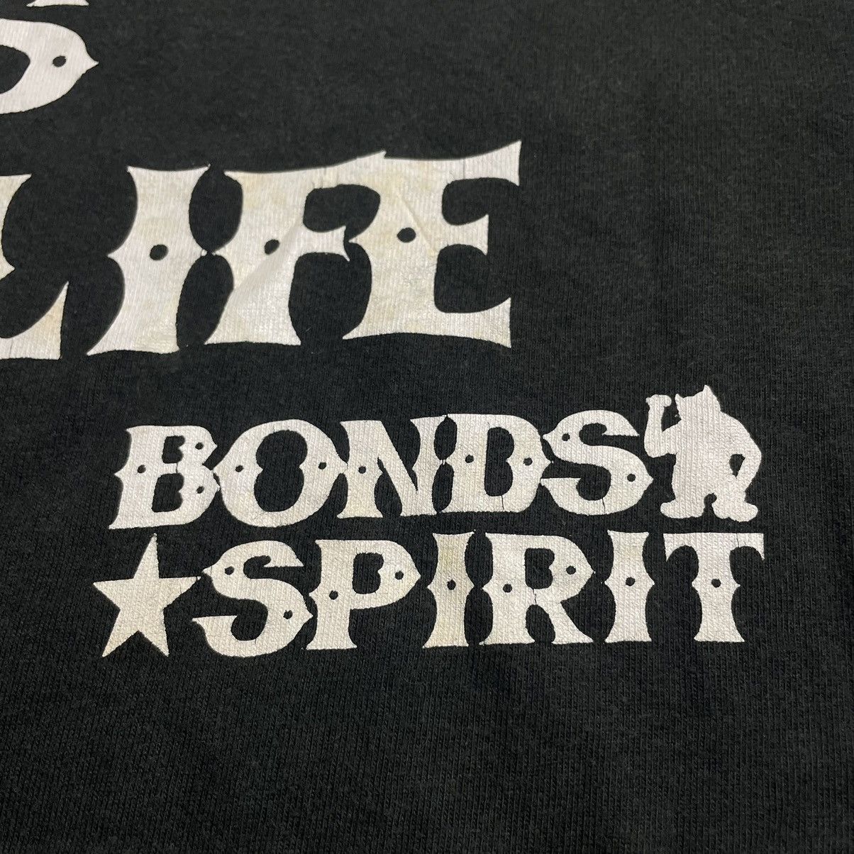 Hysteric Glamour 🇯🇵TEAM BONDS SEDITIONARIES PUNK GOTHIC WORDING TSHIRT Size US XL / EU 56 / 4 - 6 Thumbnail