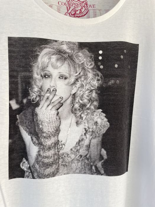 Hysteric Glamour Rare Hysteric Glamour X Courtney Love Tshirt Grailed