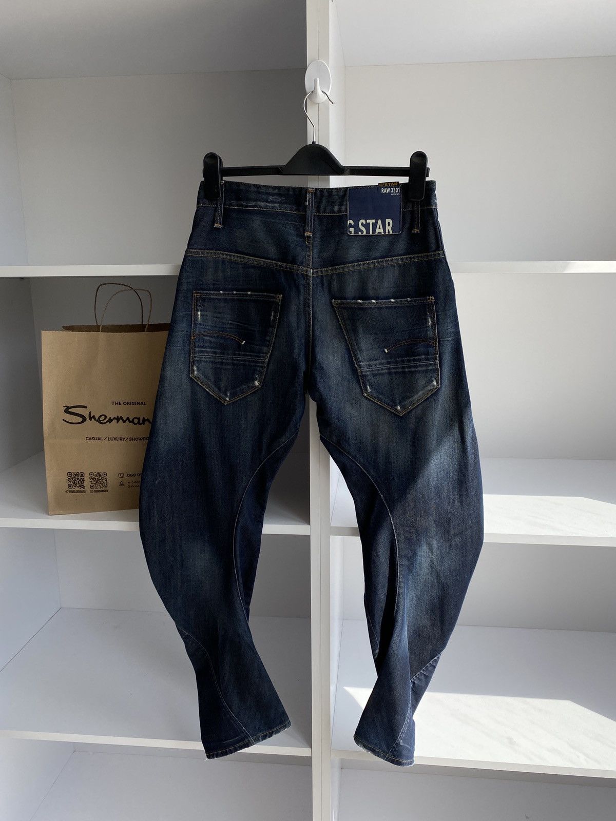 G-Star Vintage G-Star Raw Denim blue jeans Size US 30 / EU 46 - 5 Thumbnail