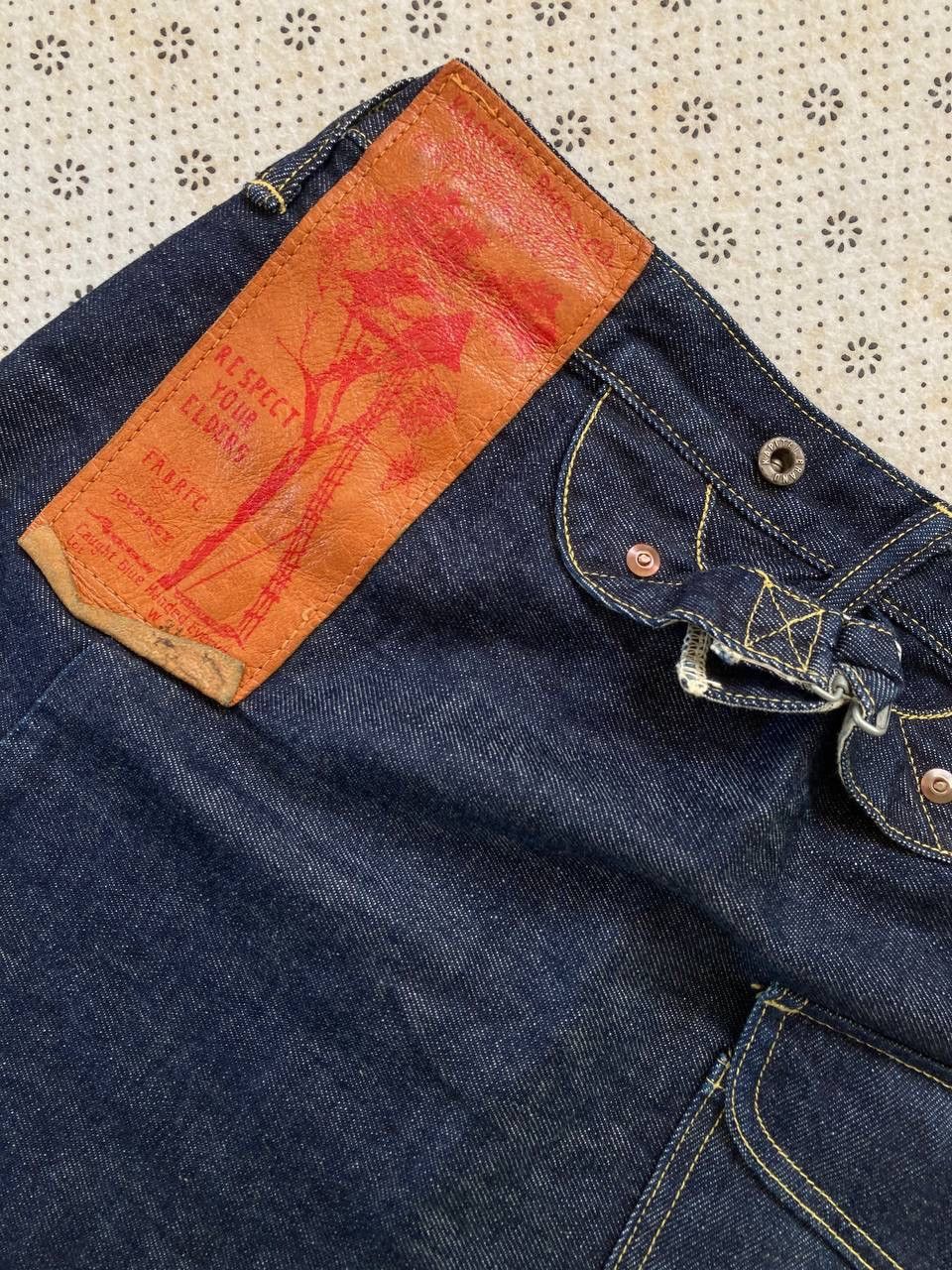 Kapital Kapital Biker Indigo Denim Pant Size US 31 - 7 Thumbnail