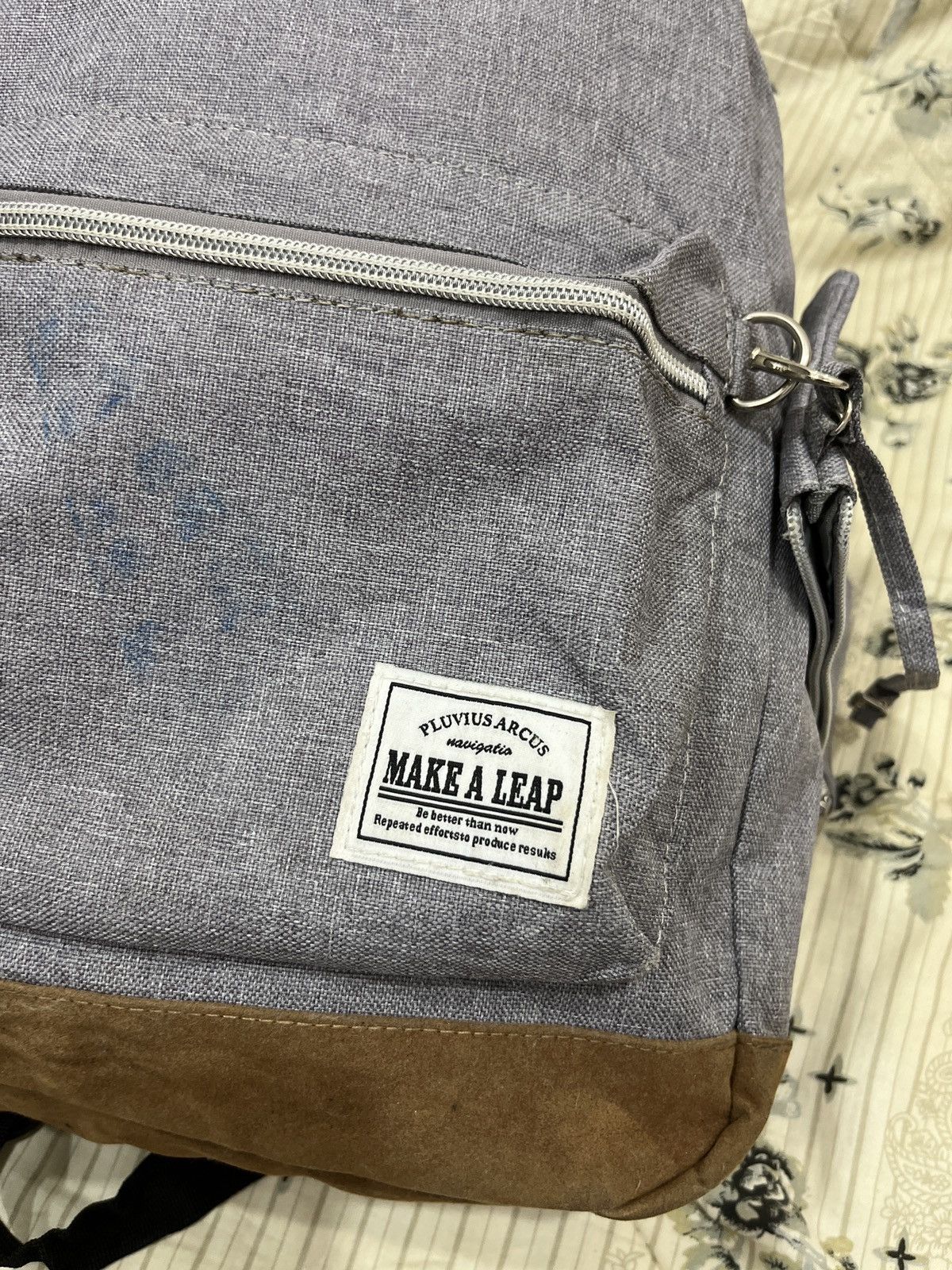 Japanese Brand MAKE A LEAP BACKPACK Size ONE SIZE - 6 Thumbnail