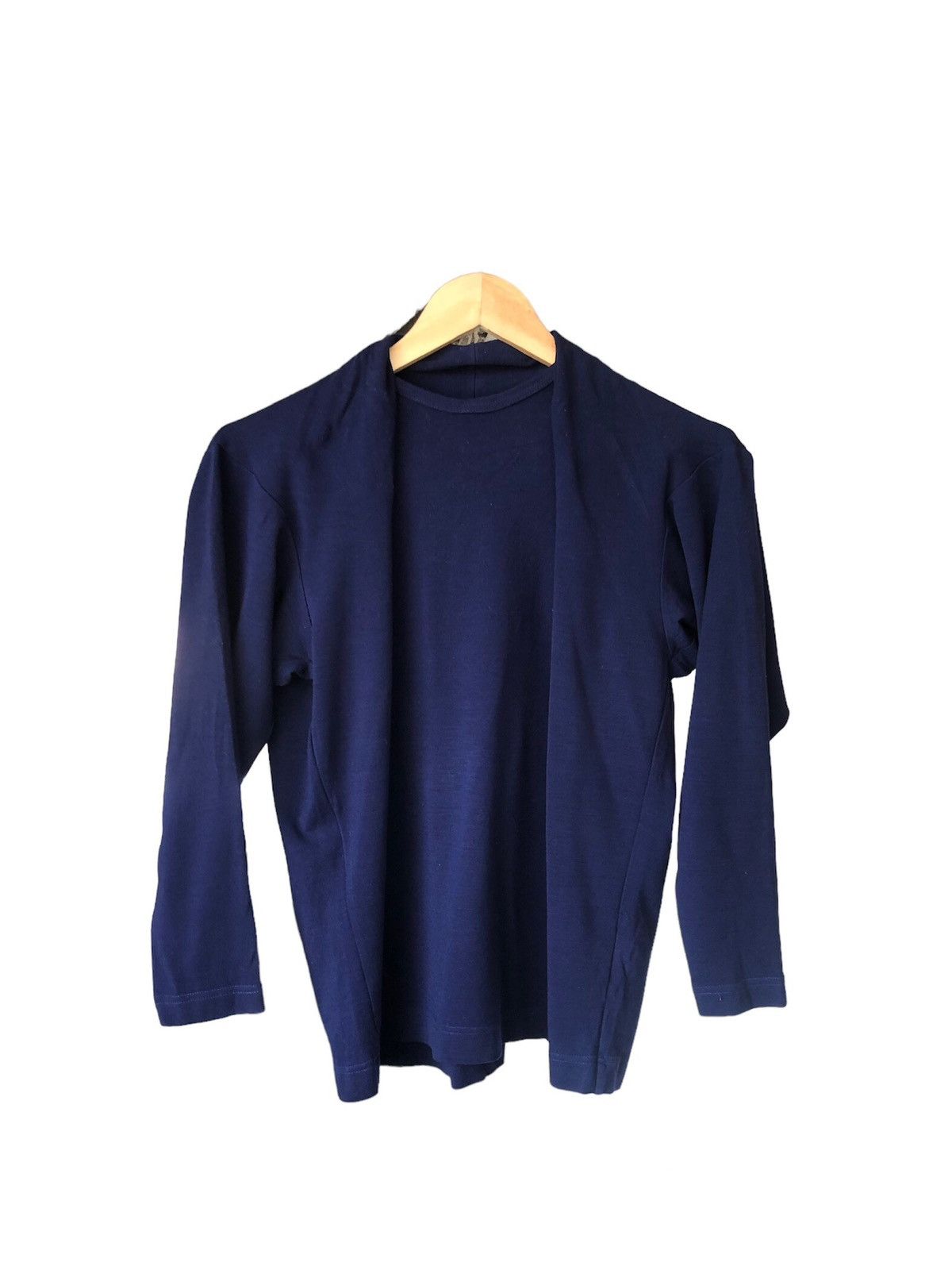 Issey Miyake Vintage 80s Issey Miyake Long Sleeve Shirt Size M / US 6-8 / IT 42-44 - 2 Thumbnail