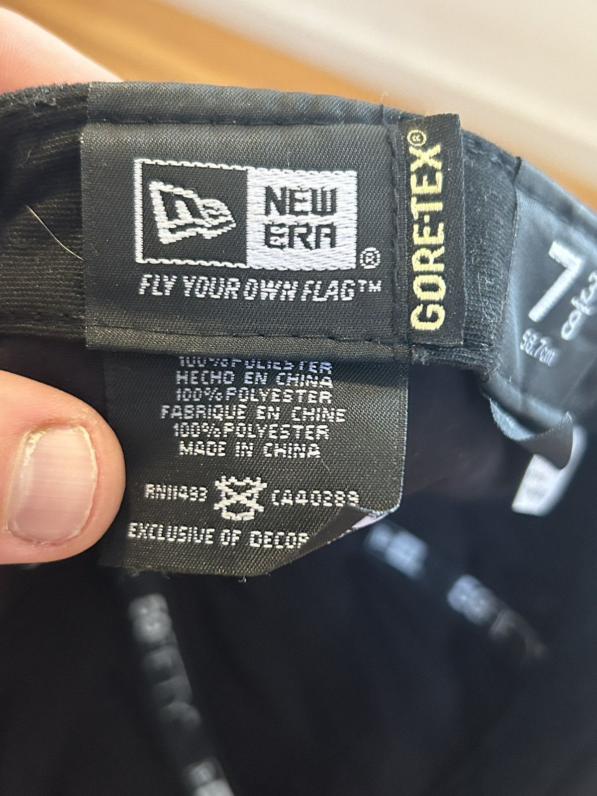 Goretex Supreme x New Era x Gore-Tex Box Logo Fitted Size ONE SIZE - 8 Thumbnail
