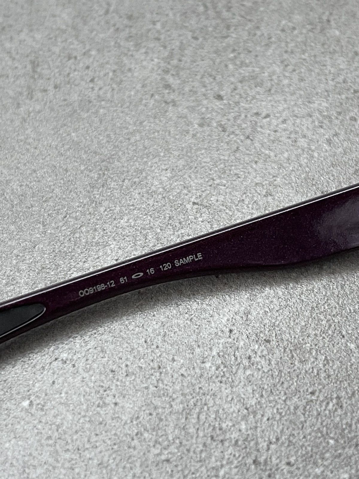Oakley Oakley OO9198-12 "Pulse" Dark Cherry Sunglasses Size ONE SIZE - 12 Thumbnail