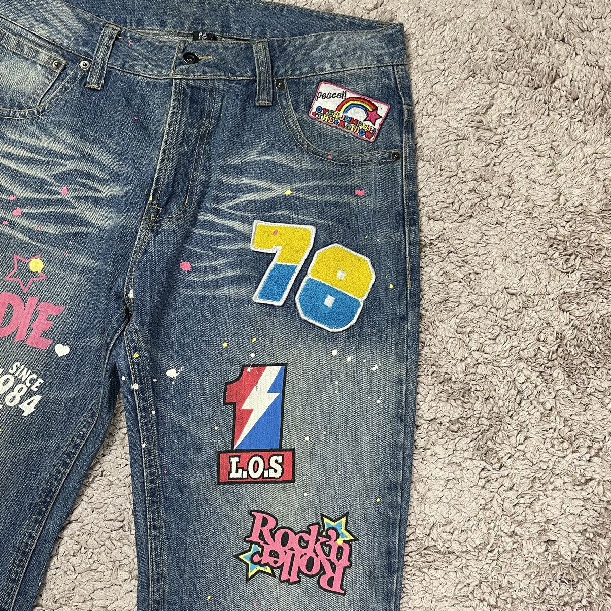 Vintage Vintage Japanese Brand Patched Art Jeans Size US 34 / EU 50 - 7 Thumbnail