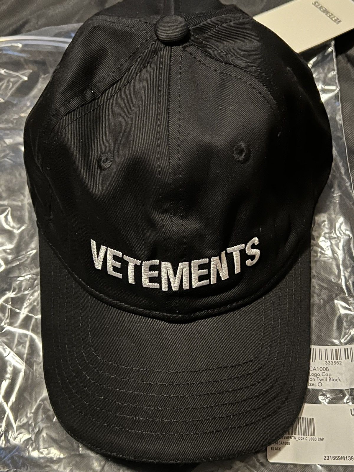 Vetements Vetements Logo Cap Size ONE SIZE - 7 Thumbnail