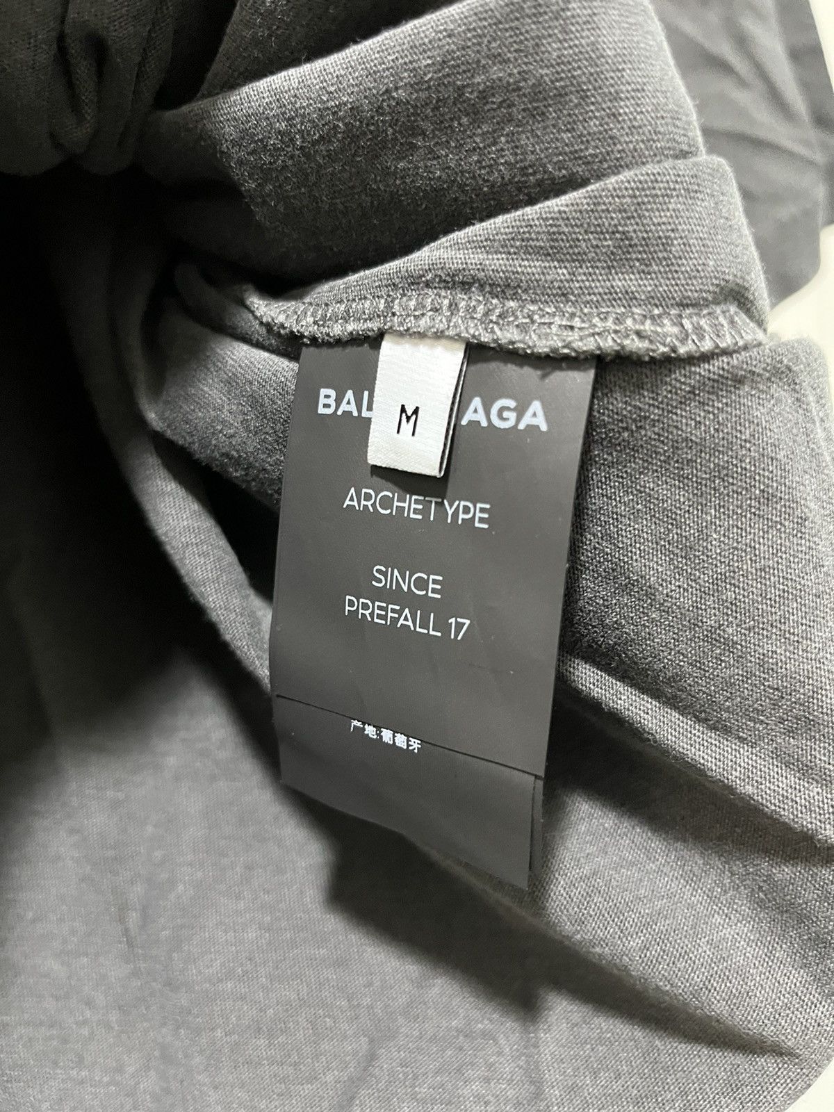 Balenciaga Balenciaga Paris Shirt with Leather Vest Size US M / EU 48-50 / 2 - 6 Thumbnail