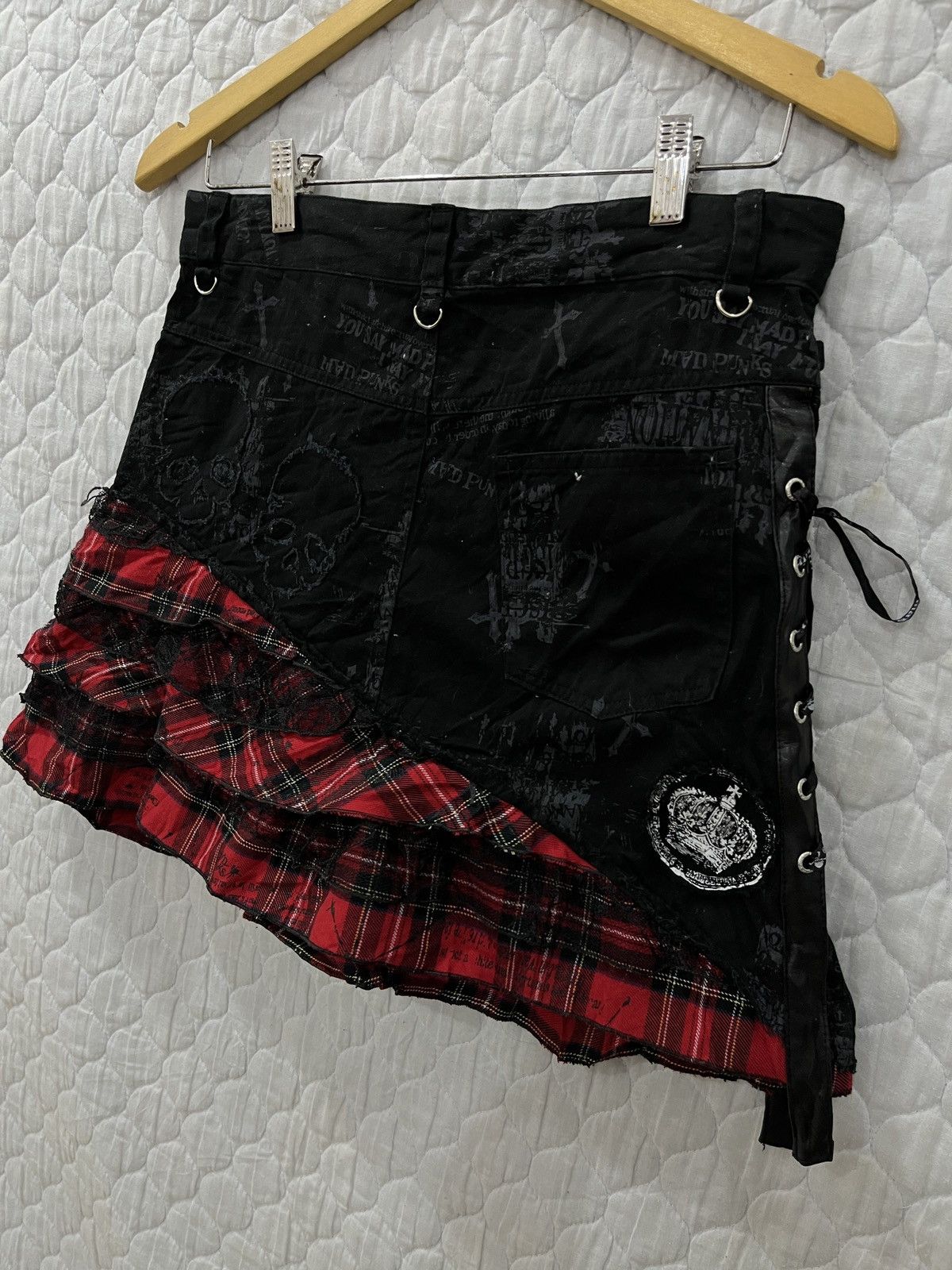Seditionaries (Rrrr). 🔥🔥ARCHIVE MAD PUNKS BONDAGE SKIRTS Size 30" / US 8 / IT 44 - 6 Thumbnail