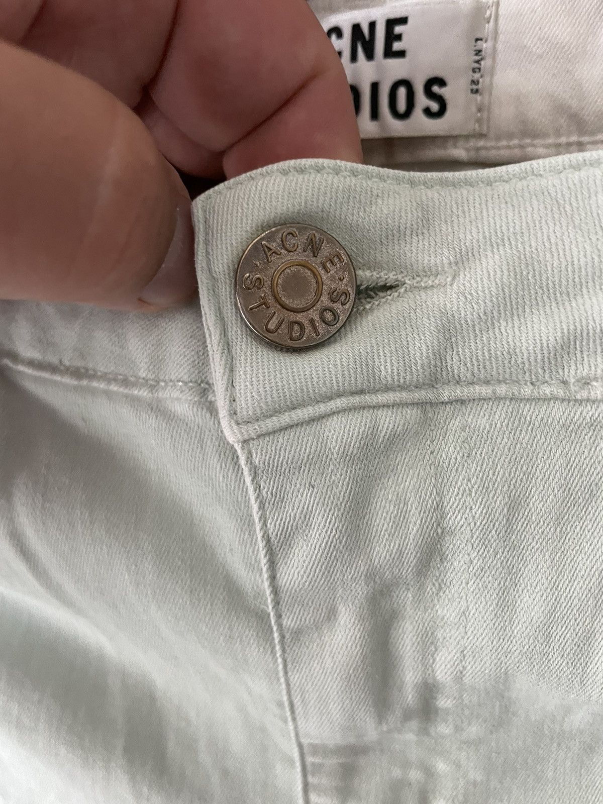Acne Studios ACNE STUDIOS Skin 5 mint Jeans Size 31/34 denim pants Size US 31 - 3 Thumbnail