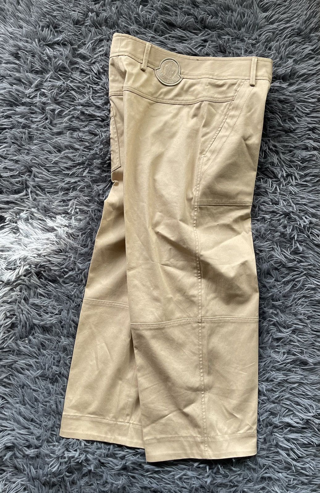 Moncler Moncler canvas avant garde culottes pants with patch Size 28" / US 6 / IT 42 - 4 Thumbnail