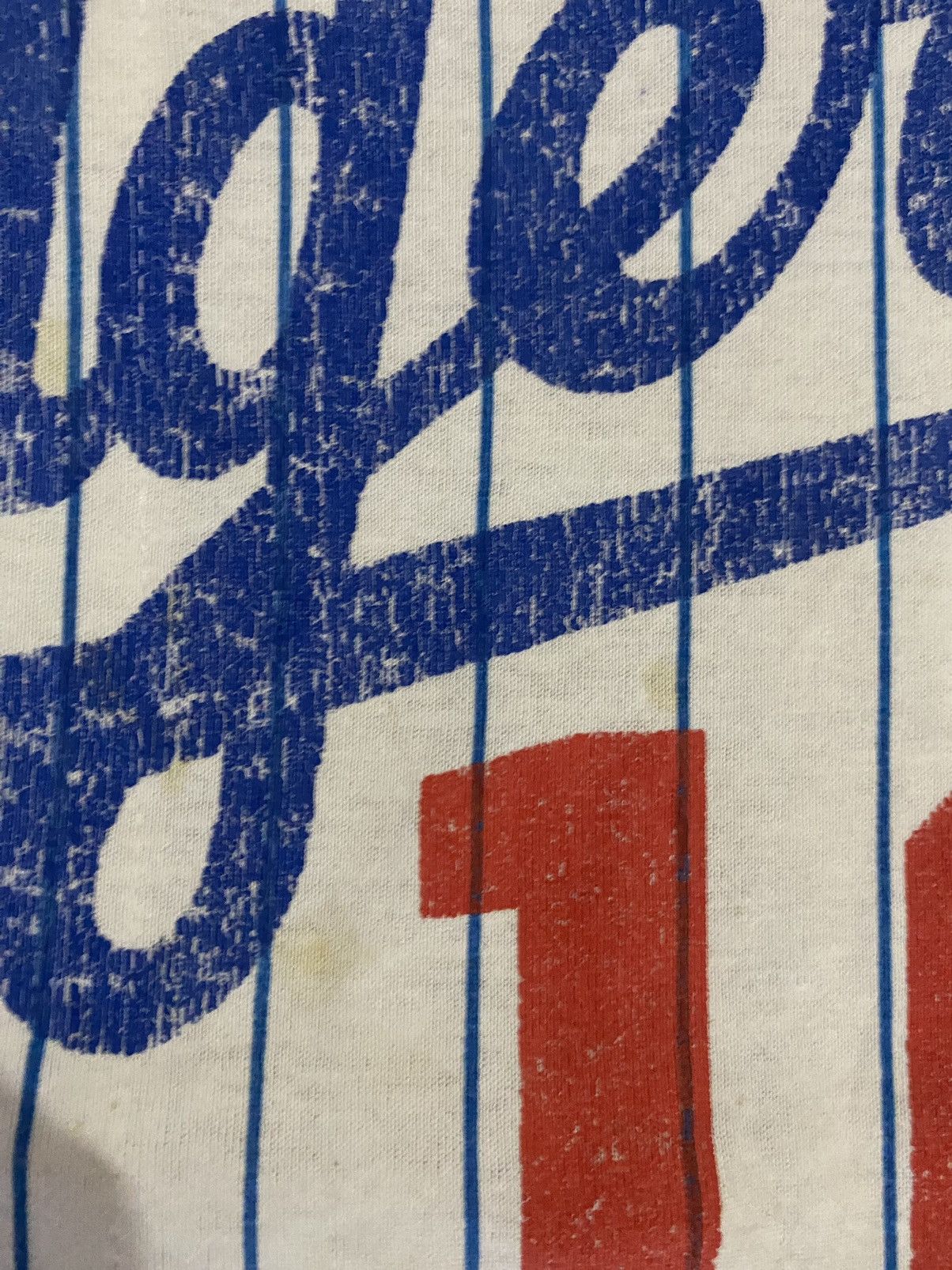 MLB Vintage Majestic Dodgers NOMO 16 Rare Tshirt Size US L / EU 52-54 / 3 - 5 Thumbnail