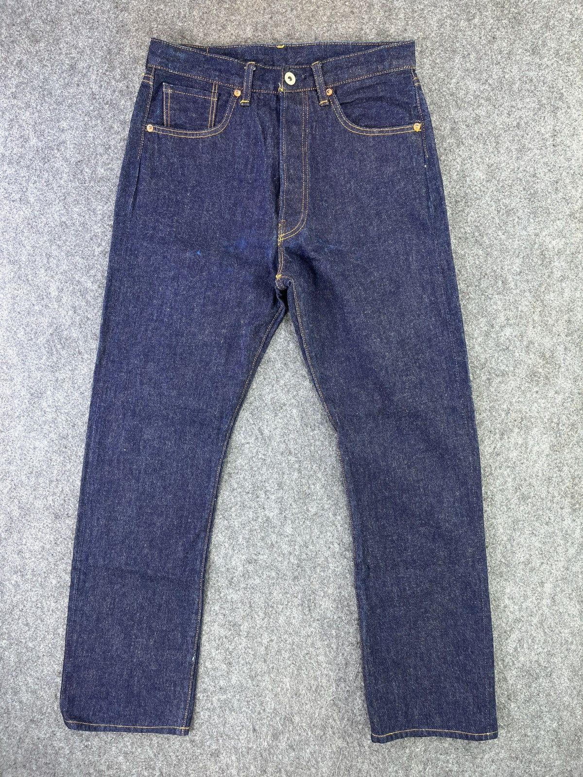 Levi's Vintage Levis 501 Donut Button Jeans - J889 Size US 29 - 1 Thumbnail