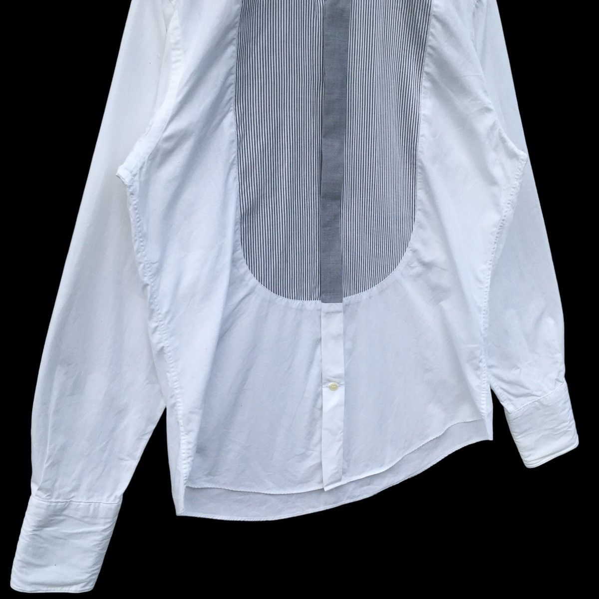 Yves Saint Laurent Vtg Yves Saint Laurent Chemises Tux Button Ups Sz 38 Size US M / EU 48-50 / 2 - 6 Thumbnail