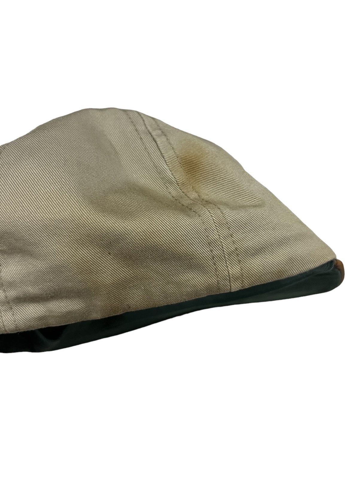 Lo Life RARE🔥80s Polo Sportsman Two Dogs Leather Brim Full Cap Hat Size ONE SIZE - 5 Thumbnail