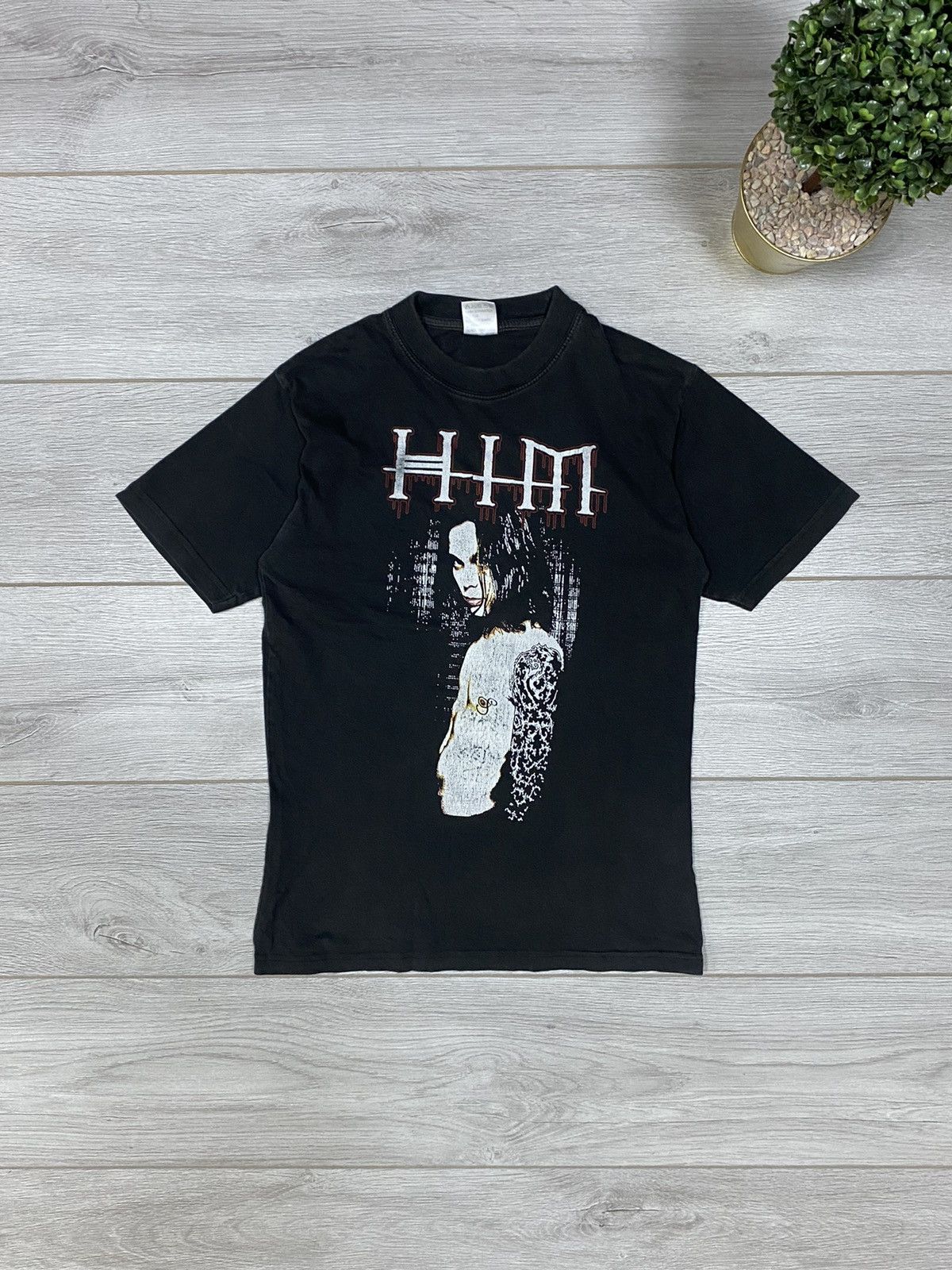 Band Tees HIM band t-shirt vintage Size US S / EU 44-46 / 1 - 2 Thumbnail