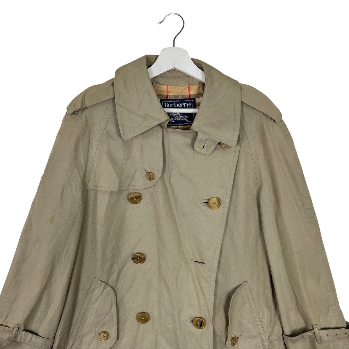 Burberry 🔥 BURBERRY NOVA CHECK LINING TRENCHCOAT Size US M / EU 48-50 / 2 - 3 Thumbnail