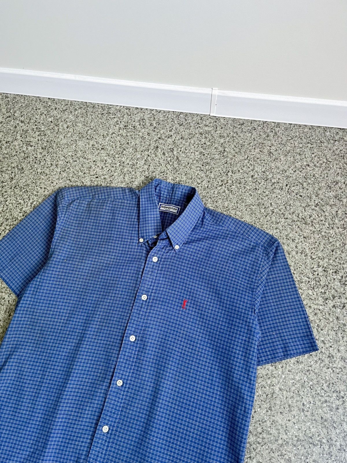 Vintage × Yves Saint Laurent VINTAGE RARE 80’s YVES SAINT LAURENT MENS SHIRT SIZE M Size US M / EU 48-50 / 2 - 2 Thumbnail