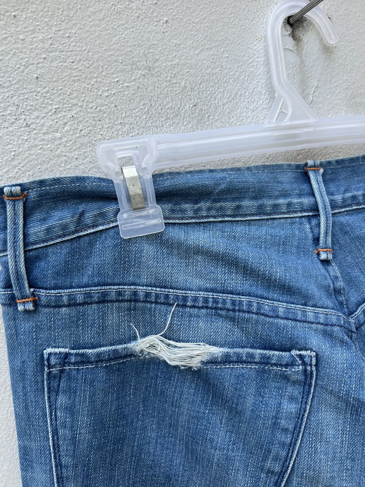 Earnest Sewn Vintage Earnest Sewn Distress Patchwork Denim Bootcut Jeans Size US 32 / EU 48 - 17 Thumbnail