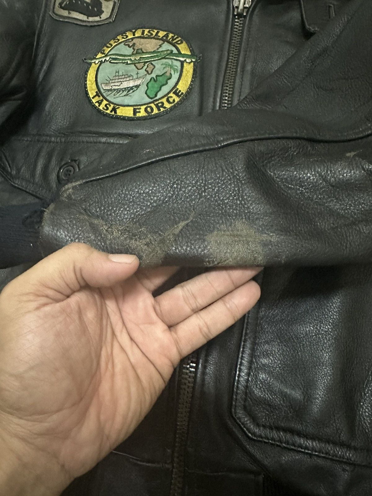 Japanese Brand × Kadoya × Vintage Vintage Kadoya WW2 G-1 Us Aviator Flight Jacket TopGun stlye Size US M / EU 48-50 / 2 - 11 Thumbnail