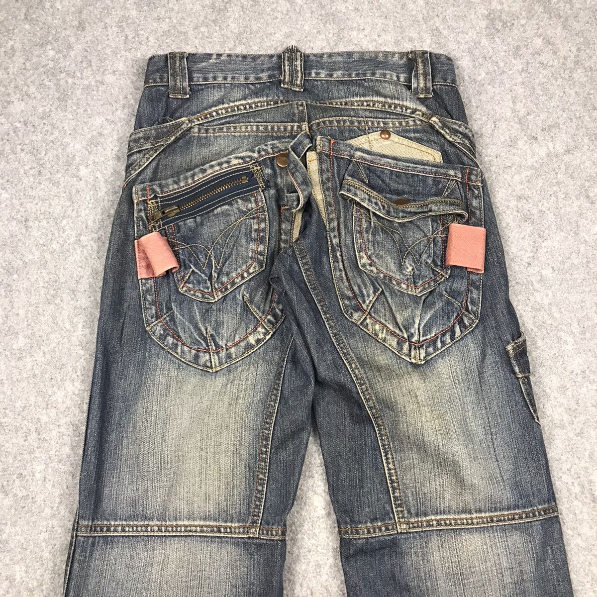 JNCO × Japanese Brand × Vintage BAGGY DENIM POMELO JAPANESE JEANS PANTS Size US 28 / EU 44 - 12 Thumbnail