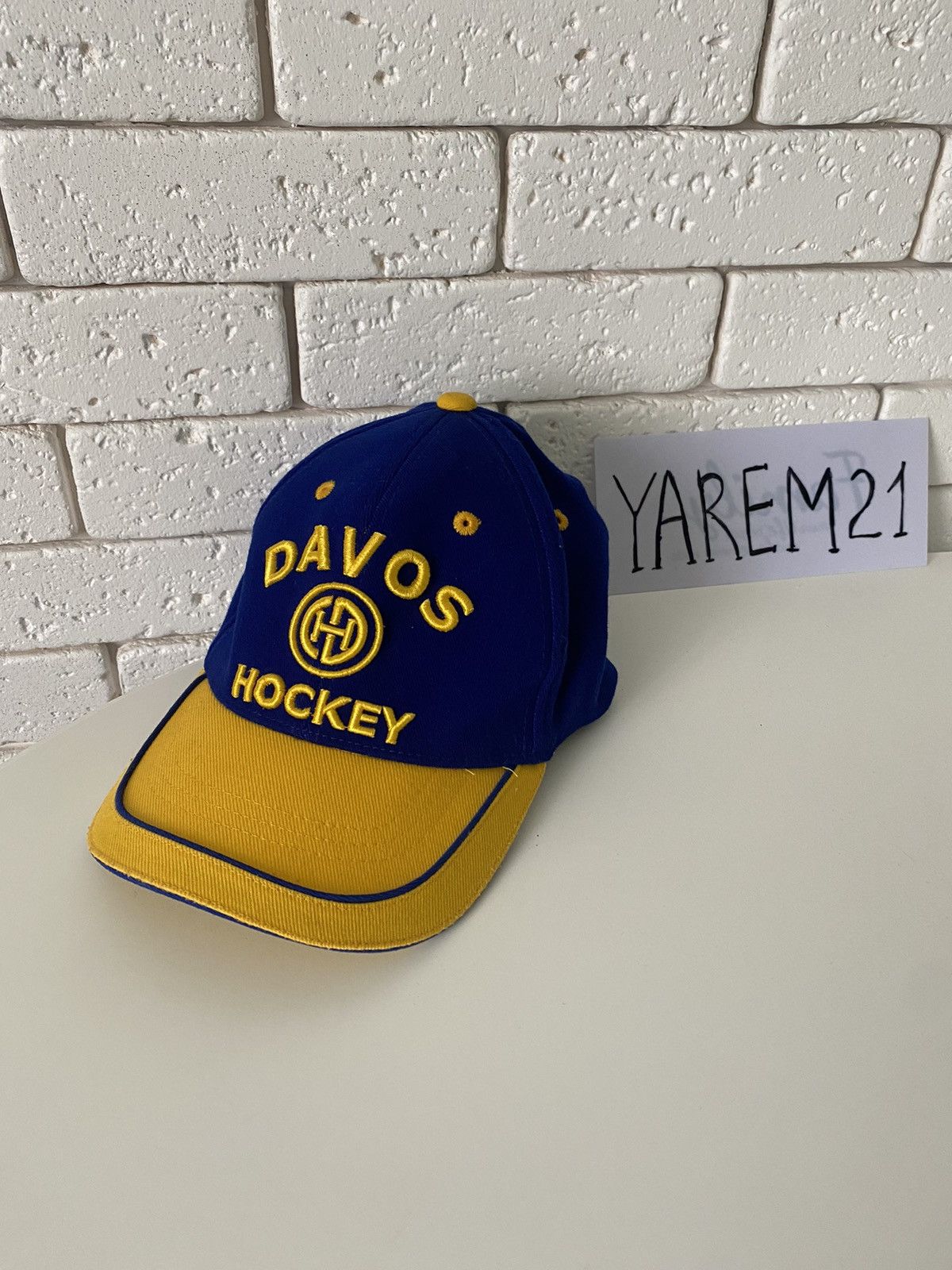 NHL Davos Hockey cap hat Size ONE SIZE - 1 Thumbnail