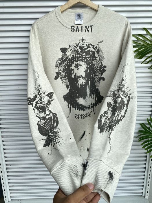 大阪 saint michael x kosuke kawamura tee xl メンズ