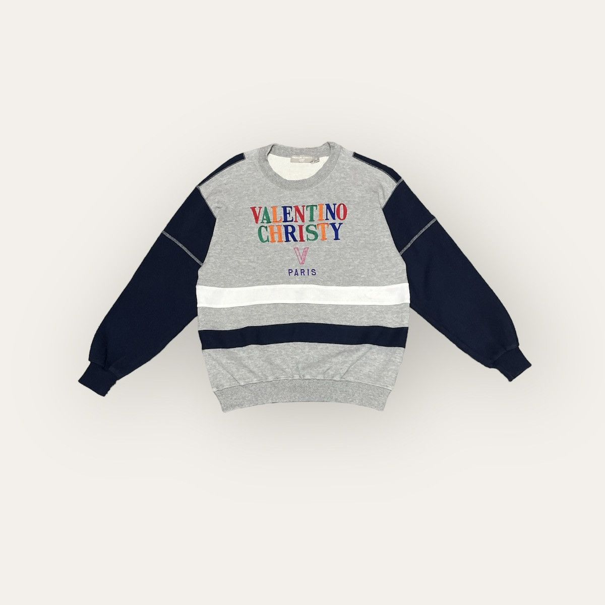 Designer × Valentino × Vintage Valentino Christy Paris Embroidery Size US M / EU 48-50 / 2 - 1 Thumbnail