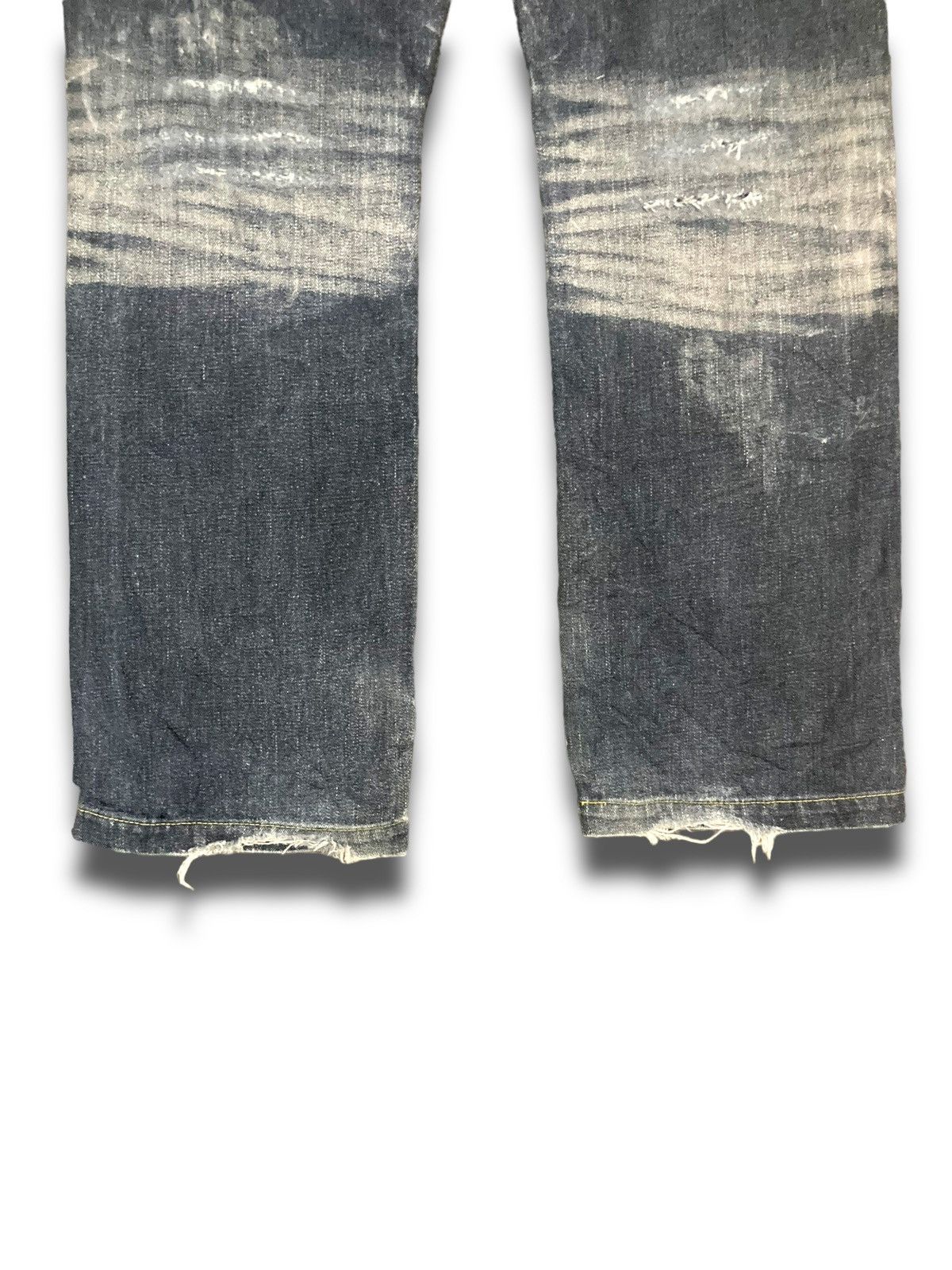 Japanese Brand Vintage 90s Punk Apestein Gold Line Jeans Size US 34 / EU 50 - 12 Thumbnail