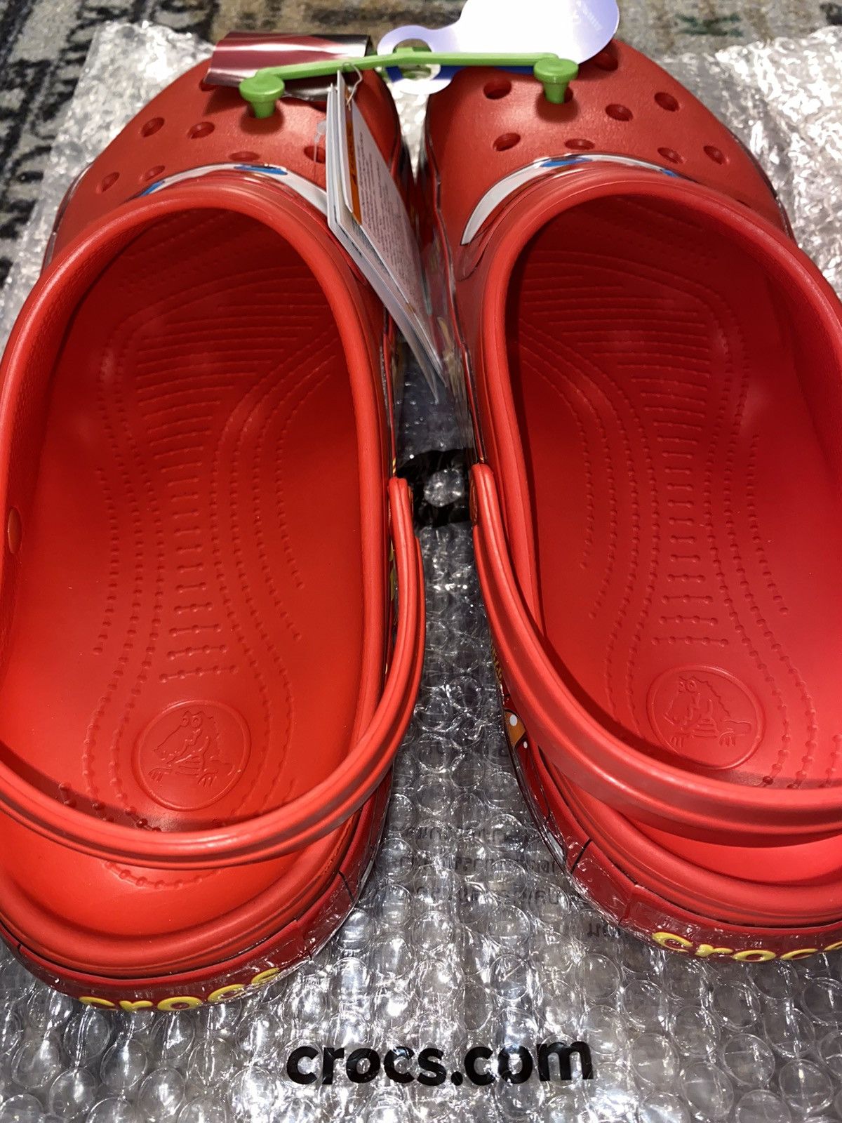 Crocs Crocs Classic Crog Lightning McQueen | Grailed