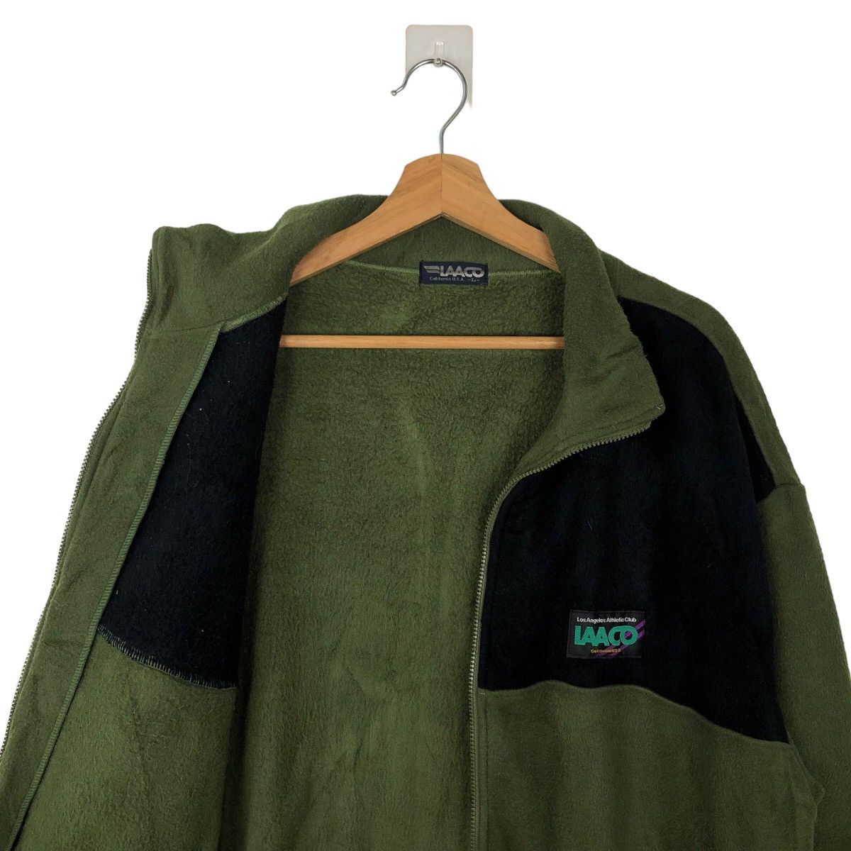 Japanese Brand VINTAGE FLEECE JACKET LAACO CALIFORNIA USA PATAGONIA DESIGN Size US L / EU 52-54 / 3 - 9 Thumbnail