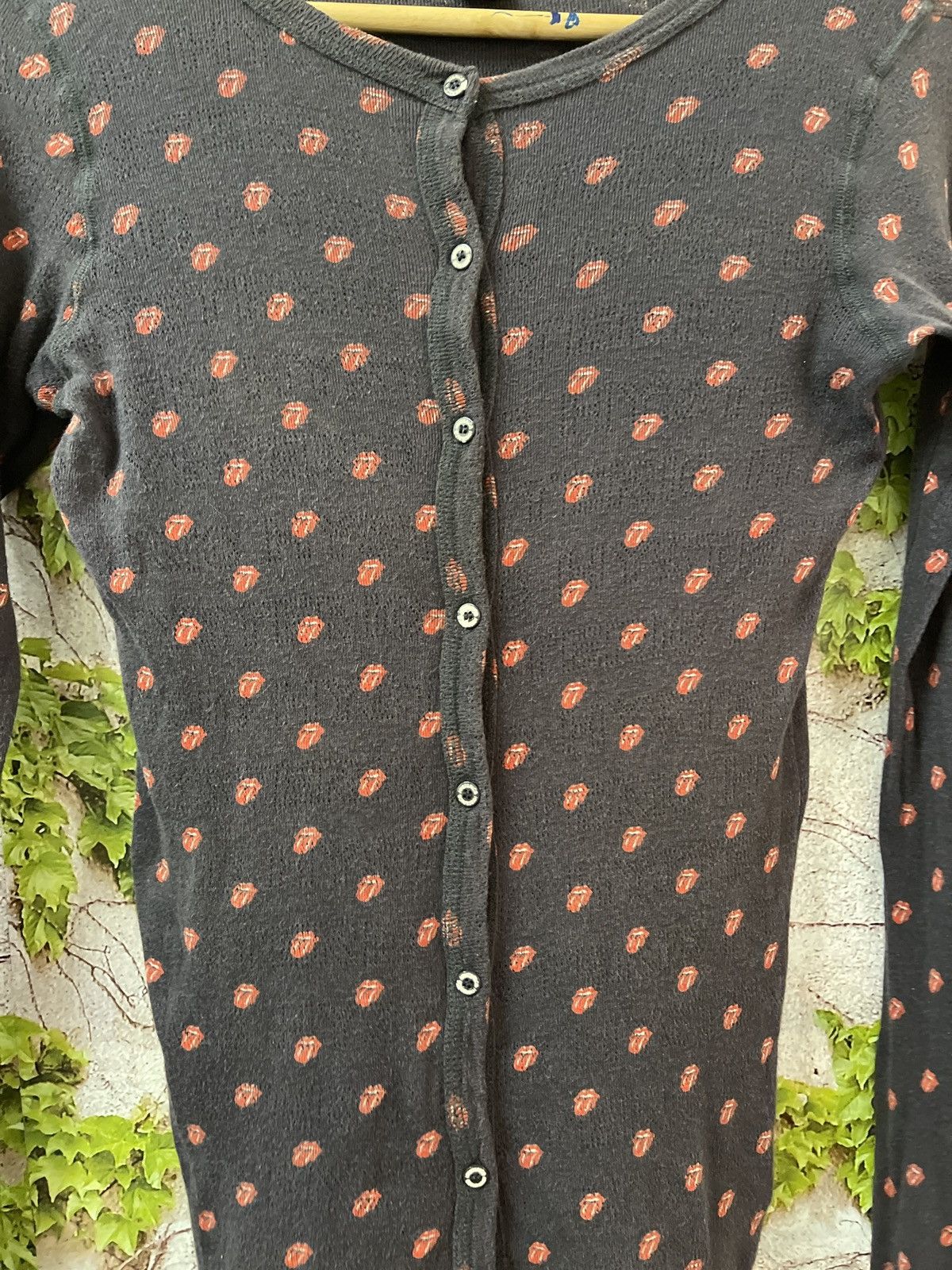Hysteric Glamour × The Rolling Stones 🇯🇵VTG HYSTERIC GLAMOUR X ROLLING STONES BUTTON UP VERY RARE Size ONE SIZE - 10 Thumbnail