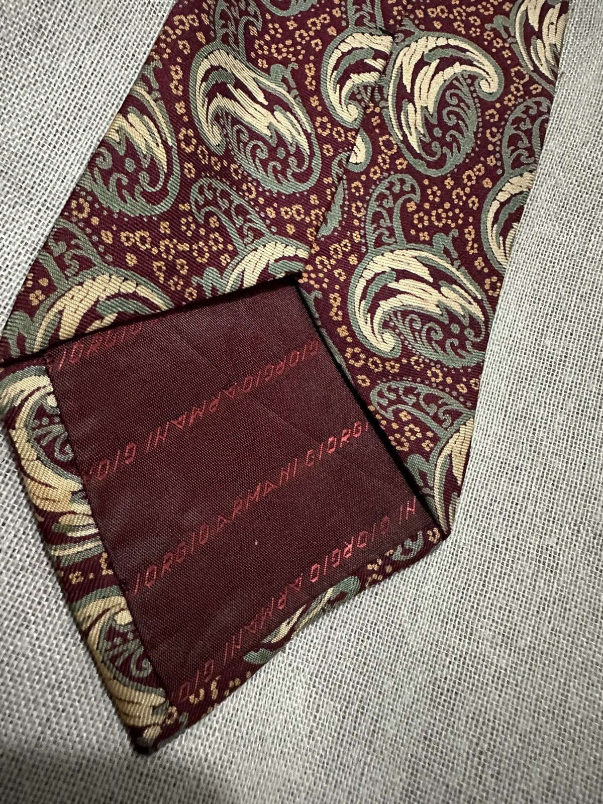 Giorgio Armani Giorgio Armani Tie Size ONE SIZE - 4 Thumbnail