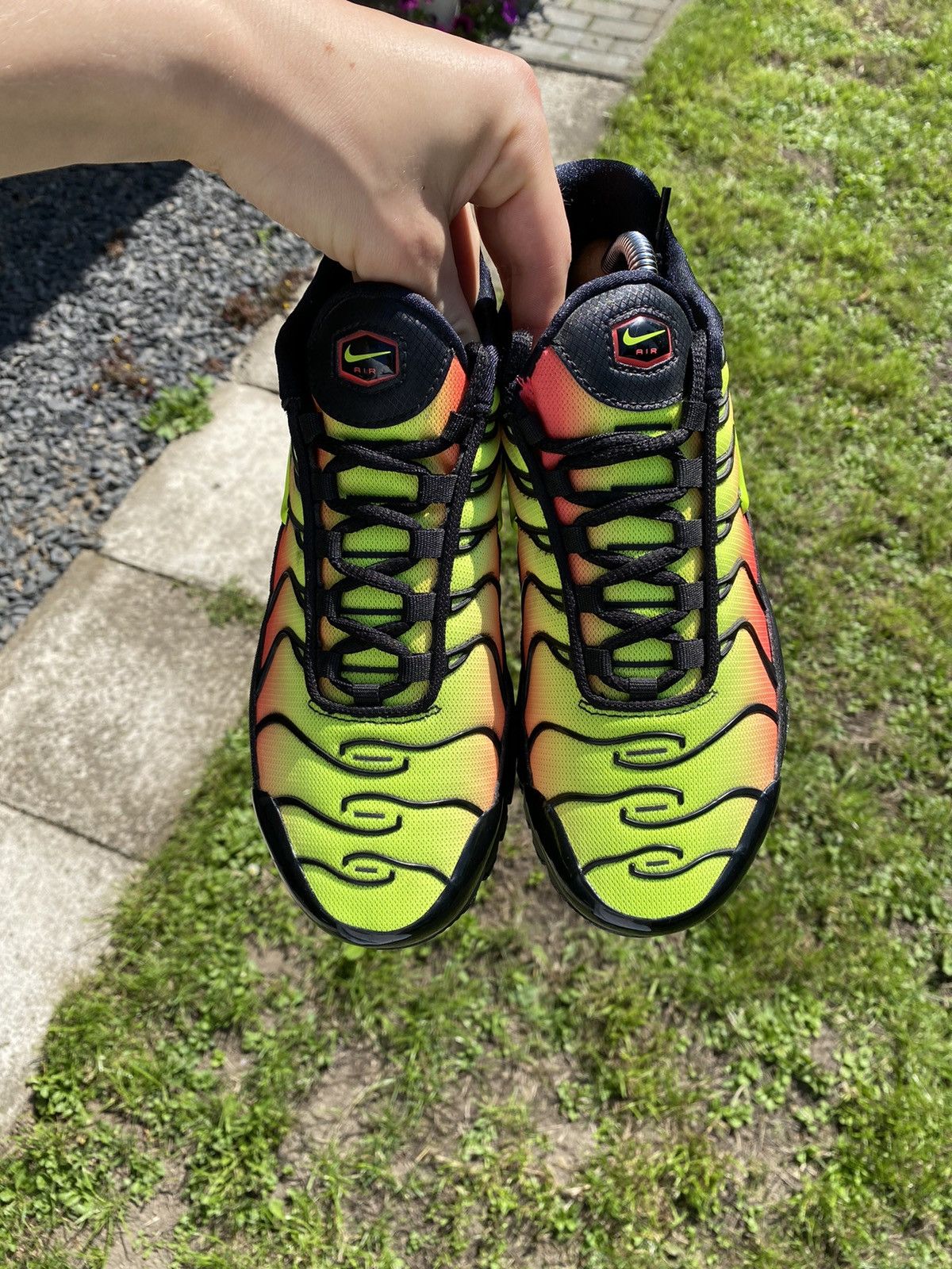 Nike Nike Air Max Plus TN „Black Volt Solar Red” womens sneakers Size US 7 / IT 37 - 2 Thumbnail