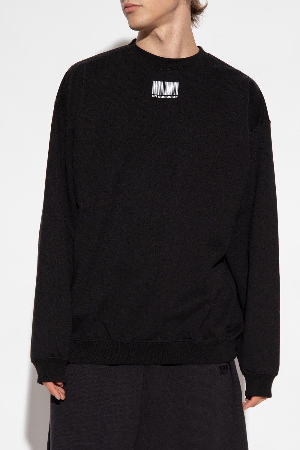 VTMNTS × Vetements VTMNTS Barcode Sweatshirt Size US S / EU 44-46 / 1 - 1 Thumbnail