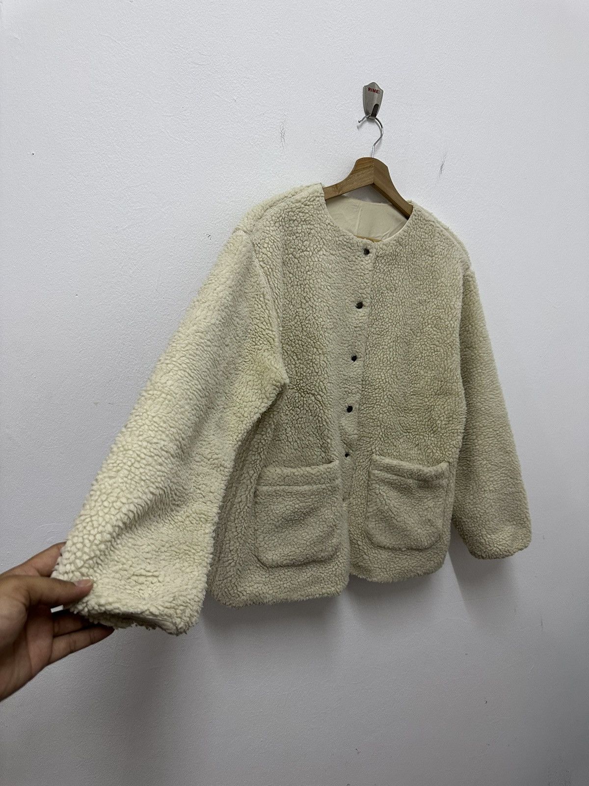 Japanese Brand × Vintage Vintage Coen Japan Brand Sherpa Reversible Jacket Size US M / EU 48-50 / 2 - 2 Thumbnail