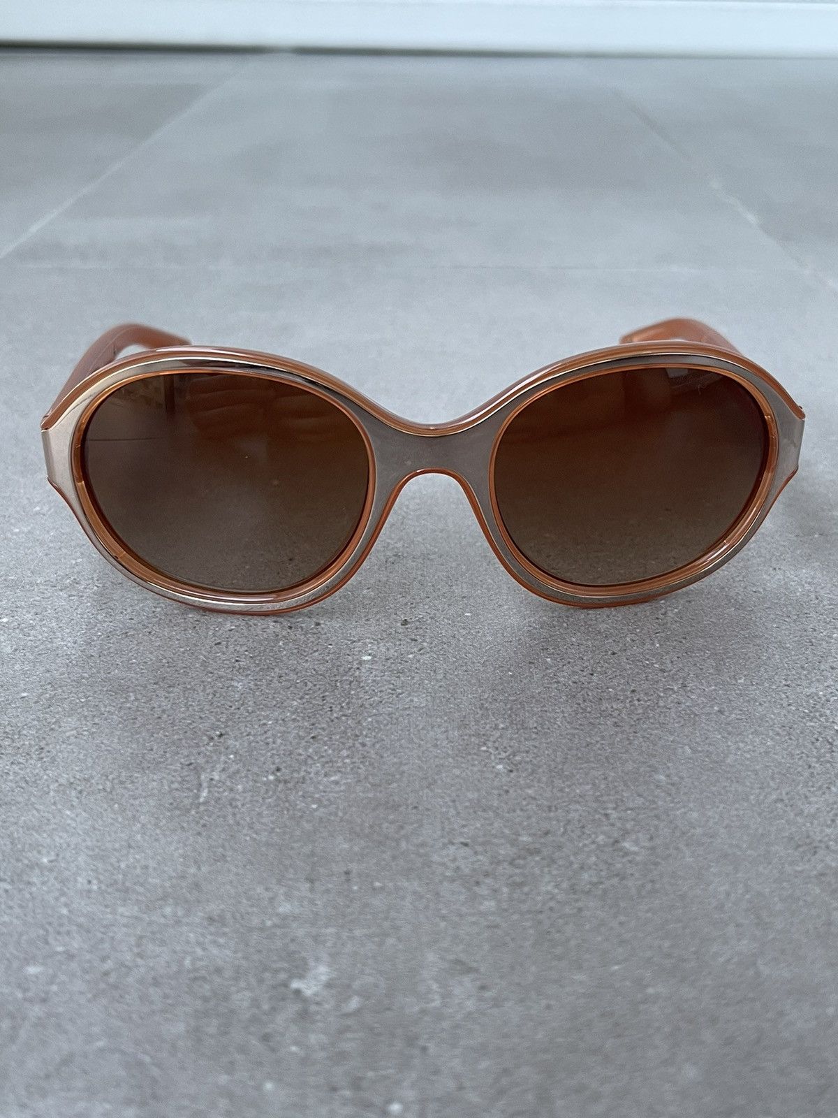 Giorgio Armani AR8015 5043/13 Cobain Peach Silver Sunglasses