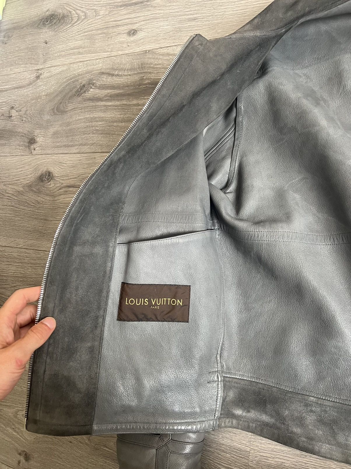 Louis Vuitton Louis Vuitton Geometric Leather Jacket Size US M / EU 48-50 / 2 - 7 Thumbnail