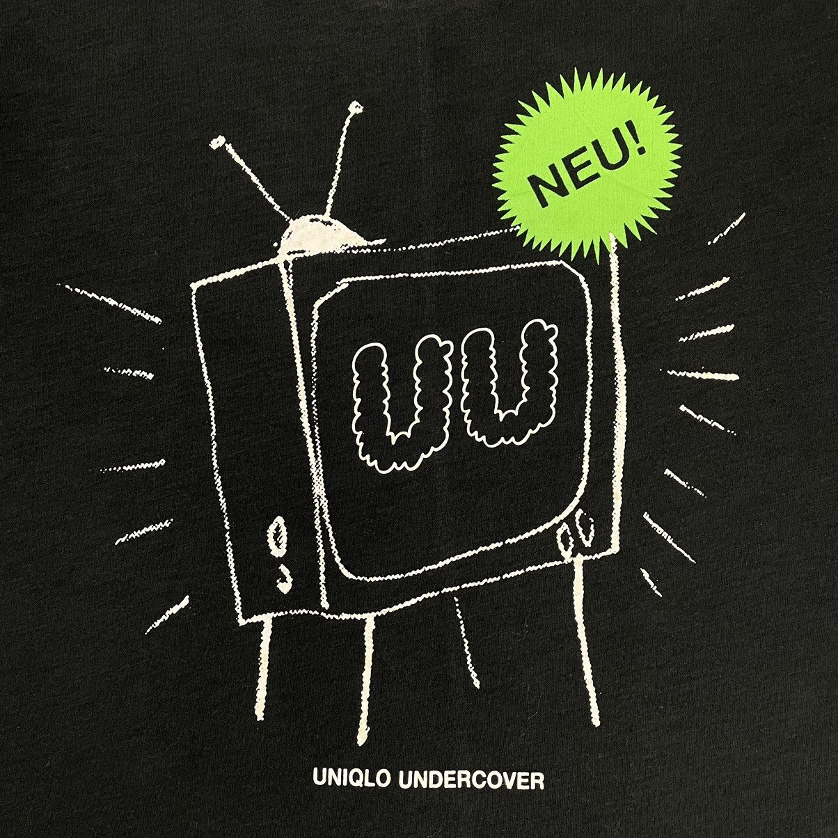 Japanese Brand × Undercover × Uniqlo Uniqlo x Undercover UU Tv T-shirt Size US L / EU 52-54 / 3 - 6 Thumbnail