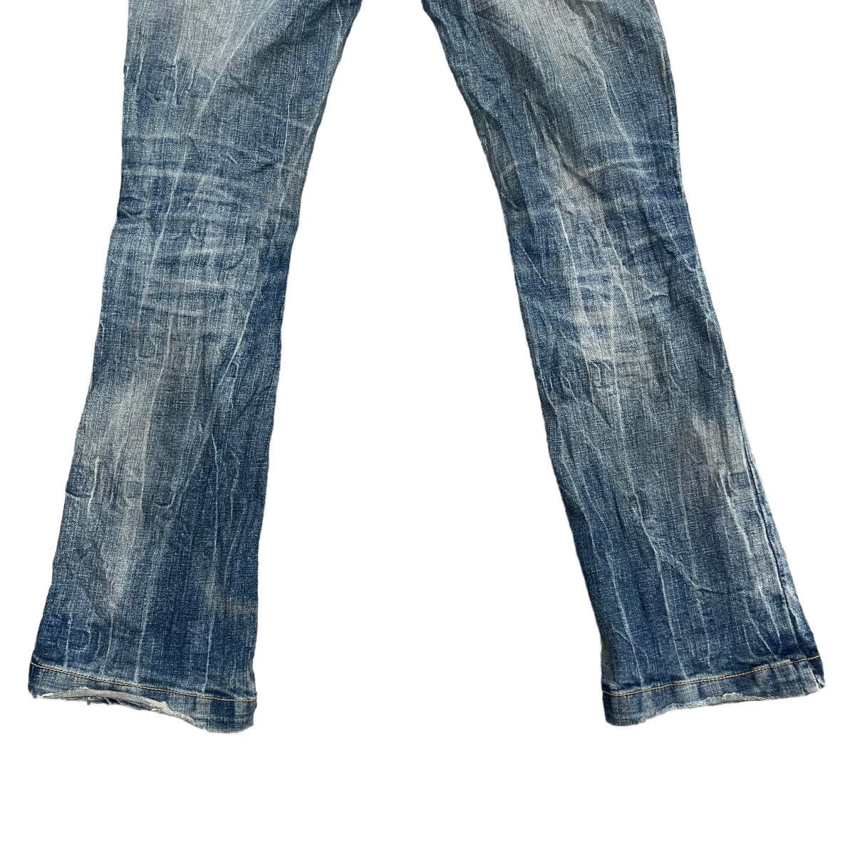 If Six Was Nine × Japanese Brand × Le Grande Bleu (L.G.B.) VINTAGE BORN JEANS STONE WASHED DISTRESSED DENIM PANTS Size US 31 - 7 Thumbnail