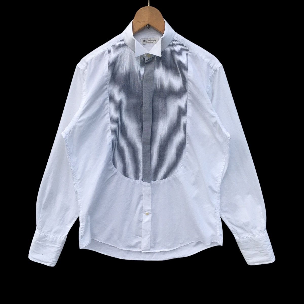 Yves Saint Laurent Vtg Yves Saint Laurent Chemises Tux Button Ups Sz 38 Size US M / EU 48-50 / 2 - 1 Thumbnail